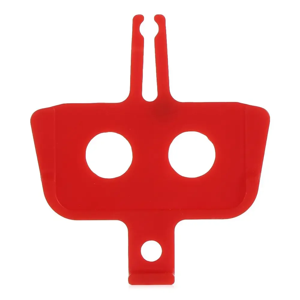 Hydraulische Disc Bremsbeläge MTB Bike Teile Spacer Kunststoff Rot Fahrrad Bremse Spacer Disc Bremsen Zubehör