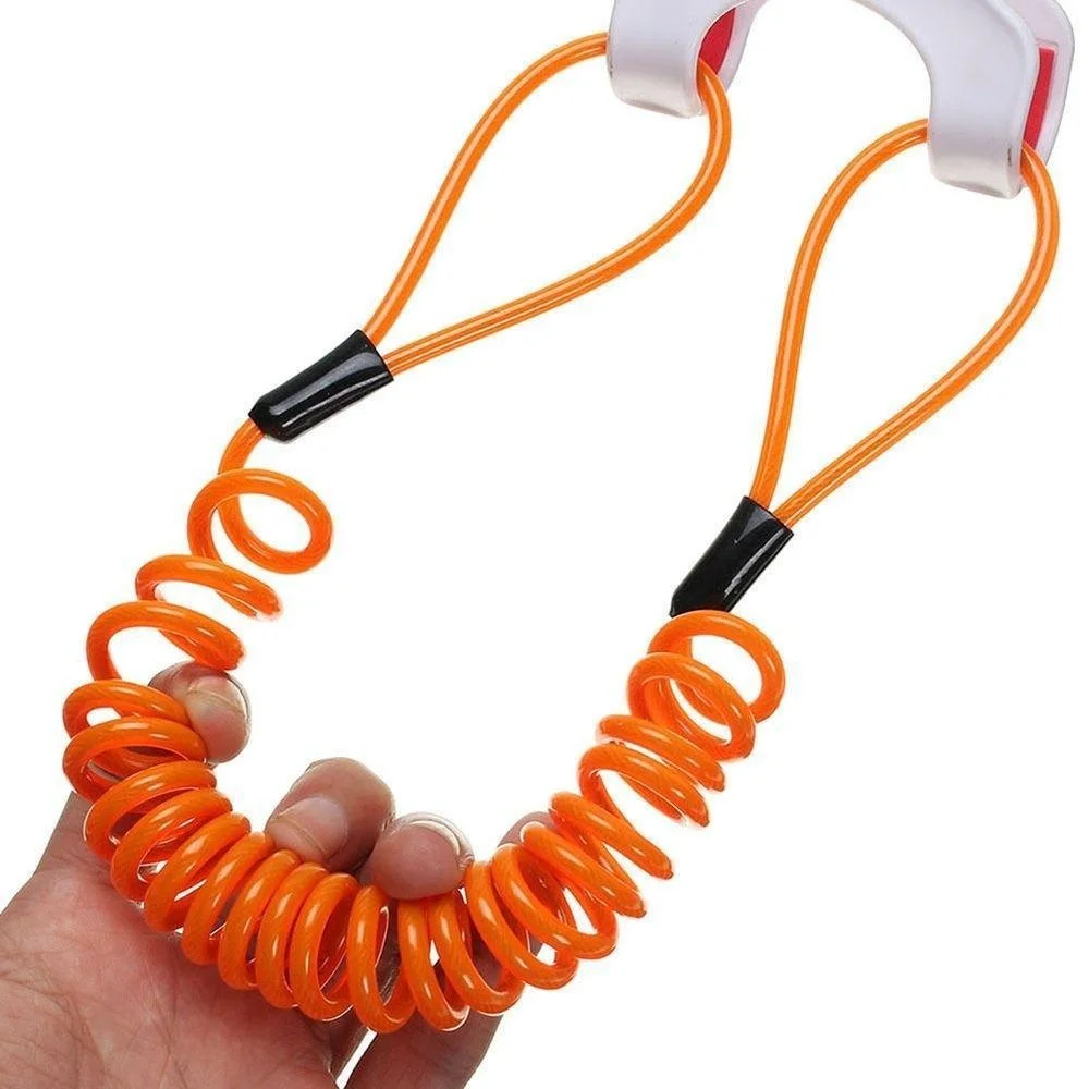 Fahrrad Feder Kabel Schloss Anti-Diebstahl Seil Alarm Disc Lock – Image 3