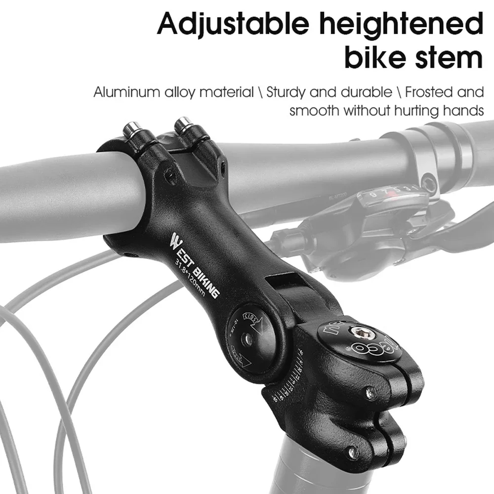 MTB Rennrad Verstellbarer Lenkervorbau Fahrradlenker-Winkeladapter aus – Image 5