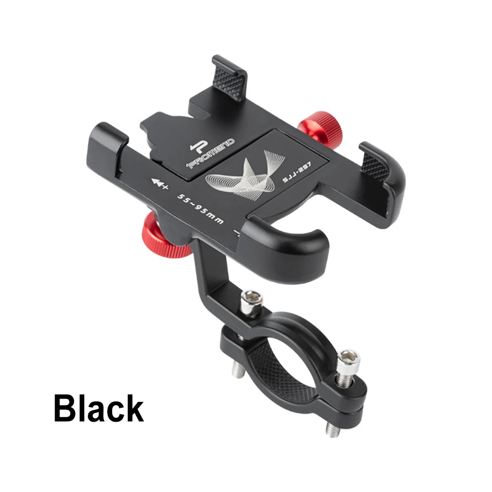 Fahrrad-Motorrad-Telefonhalter, Aluminium-Lenker, Fahrrad-Telefonhalterung, verstellbar, rutschfest