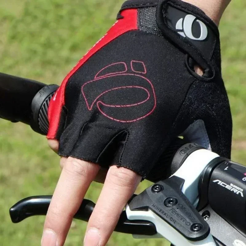 Fahrradhandschuhe Halbfinger Gel Rutschfest Schweißabsorbierend – Image 4
