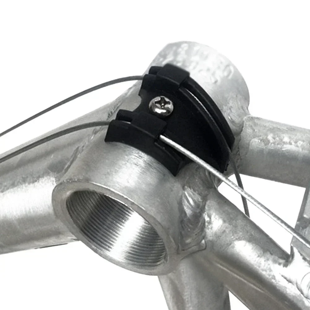 Rennrad Fahrrad Rahmen Tretlager Kabel Guide Kunststoff 40mm x 30mm – Image 5