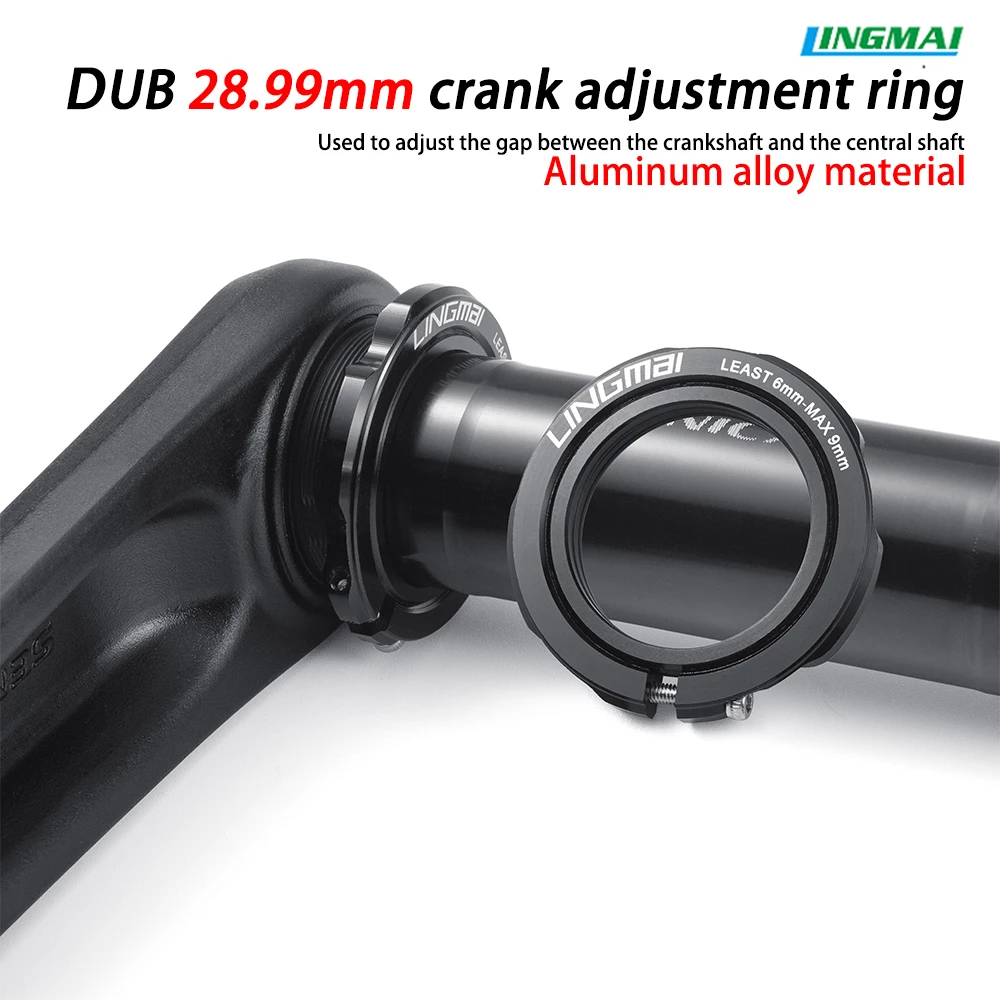 ROAD MTB Kurbel Kettenblatt Einsteller Tretlager Vorspannung Einsteller Kit DUB Kurbel 28,99 Spindel Adapter