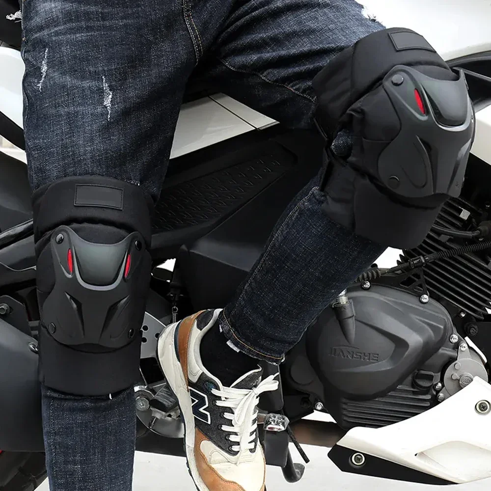 1 Paar Knie- und Ellbogenschützer, Motorrad-Schutzkleidung – Bild 6