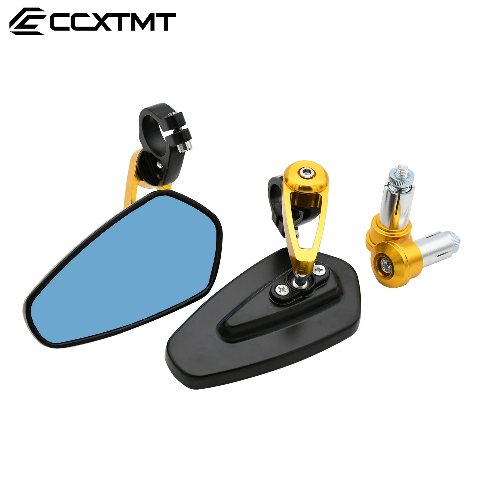 7/8" 22mm Roller Motorrad CNC Rückspiegel Universelle Lenkerendenspiegel für Sur-Ron Light Bee S & Light Bee X