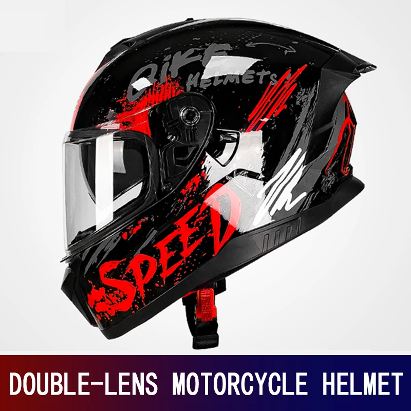 Motorradhelm für Herren, Integralhelm für Damen, Elektroauto-Lieferhelm, ECE/DOT Universeller Helm für Alle