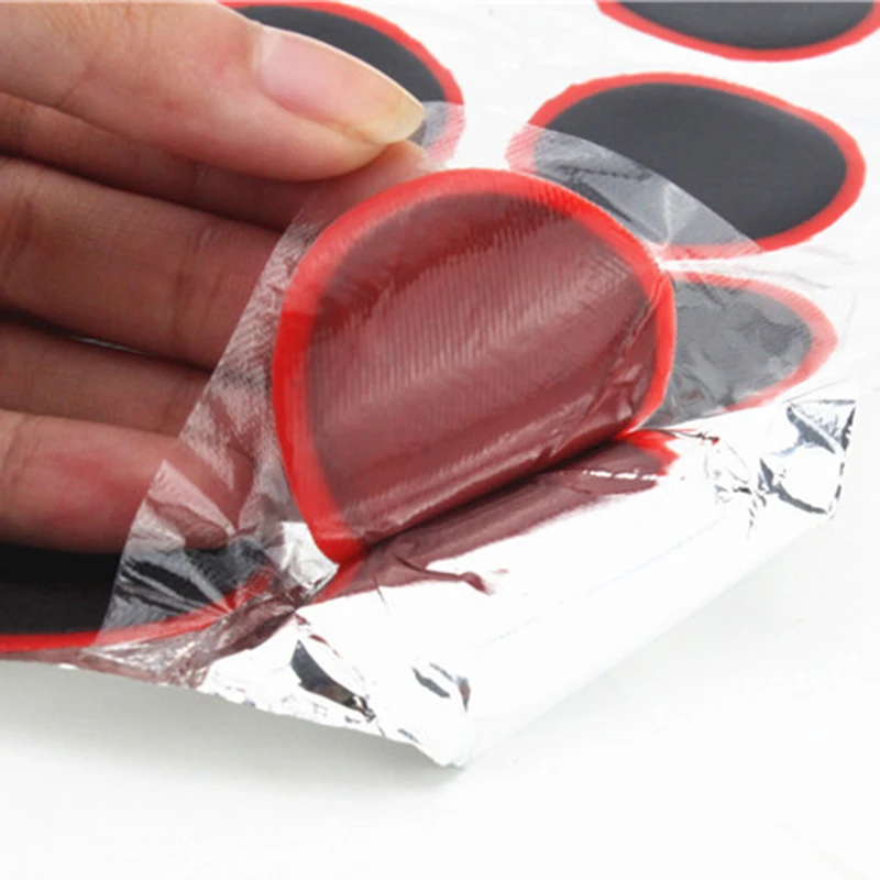 Fahrrad Flache Reifen Reparatur Kit Werkzeug Set Tragbare Gummi Fetal – Bild 5