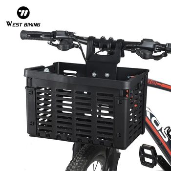 West Biking faltbarer Fahrrad korb tragbarer Fahrrad lenker vorne Lager regal multifunktion ales MTB Rennrad