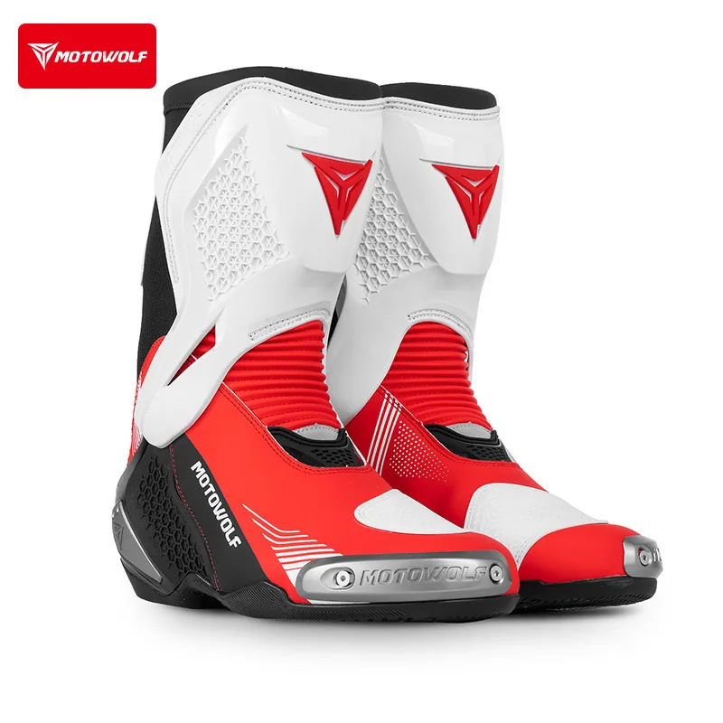 Motorradstiefel Offroad-Rallye-Wettkampfschutzstiefel Rutschfeste und verschleißfeste Motorradstiefel