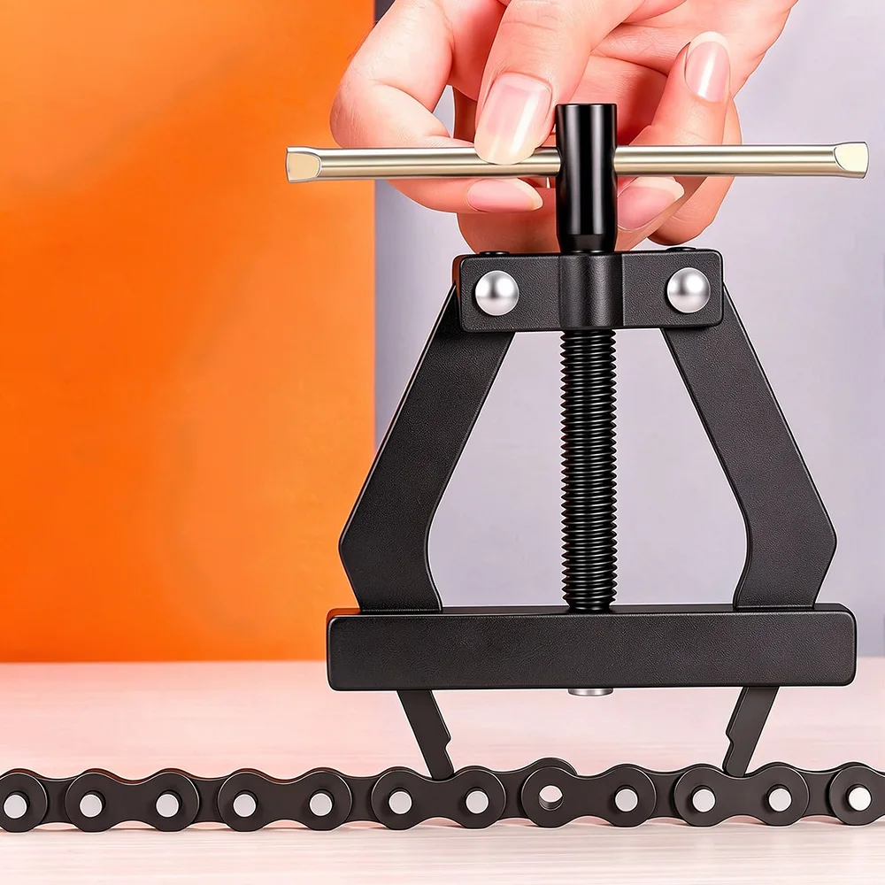Kettentrenner-Werkzeugsatz mit Kettenspanner für Motorrad – Bild 5