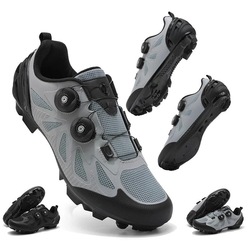 Fahrradschuhe Herren Mountainbike Sportschuhe MTB Fahrrad Cross-Country-Schuhe Damen Rennradschuhe SPD