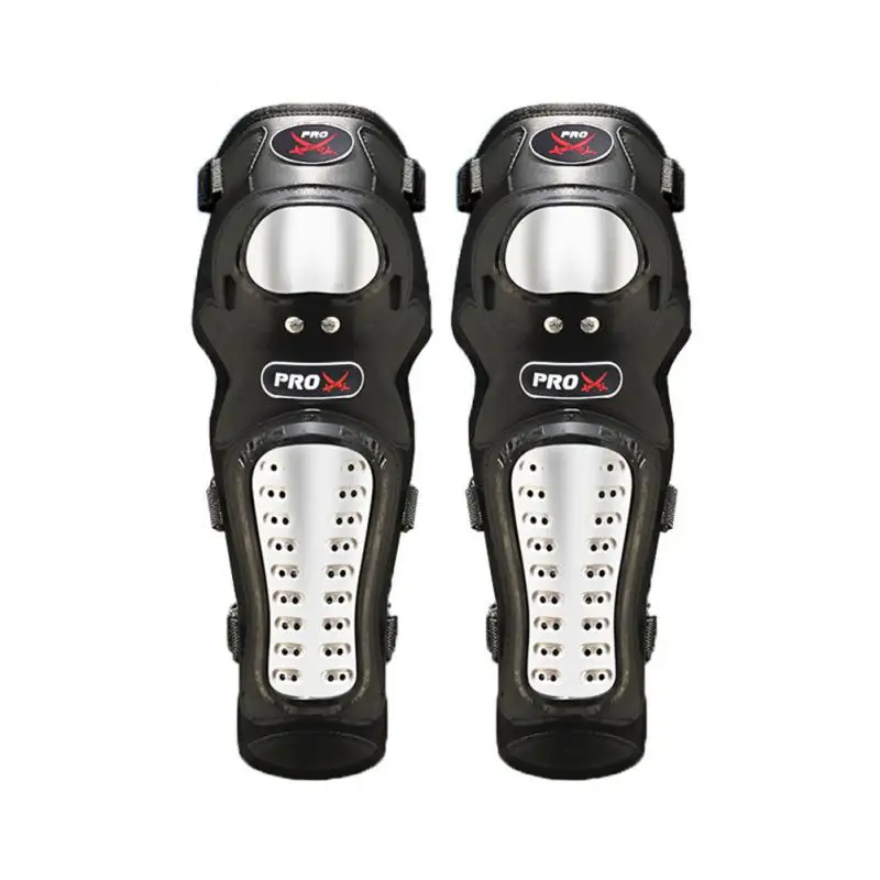 Motorrad Reiten Knie Pads Edelstahl Motorrad Racer Knie Ellenbogen Schutz Set Motocross Schutz Pad (4 Stück)