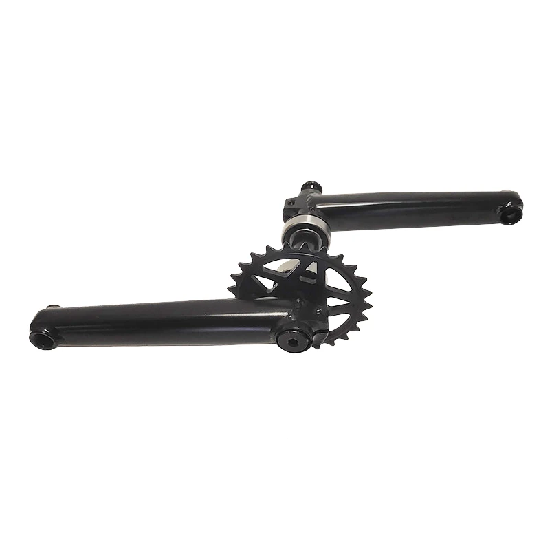 BMX Kurbelgarnitur 3-teilig 170MM Kurbeln 8T-19MM MID-BB Kurbelarm 170MM BMX 25T Kettenblatt Fahrrad Kettenrad