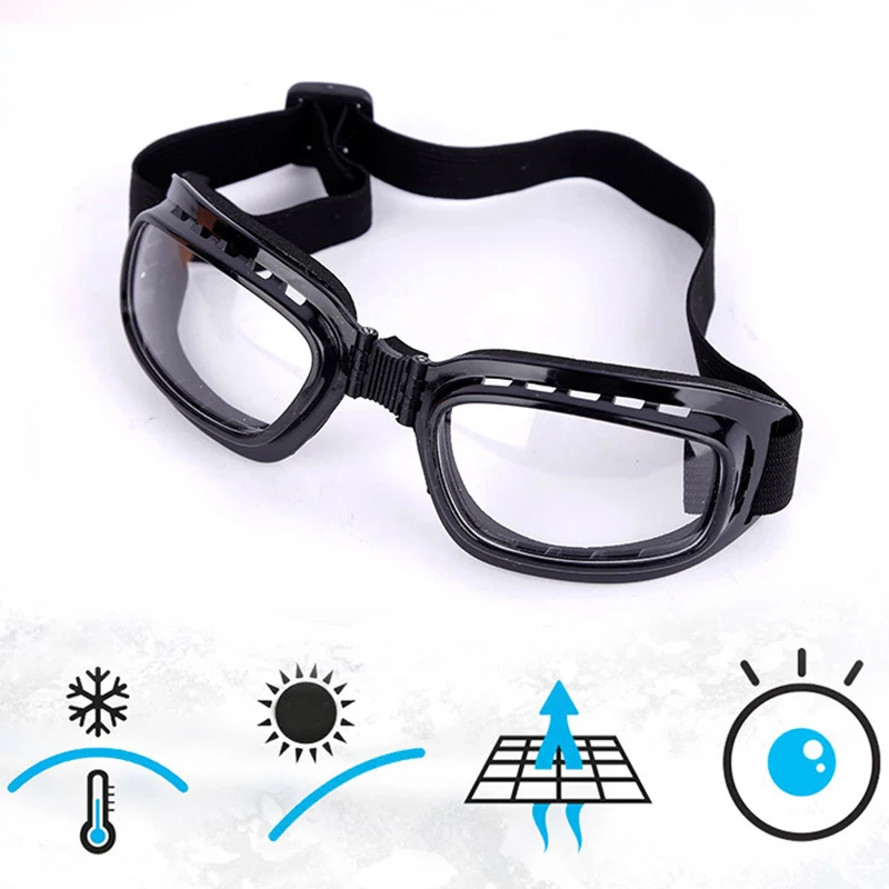 Reiten Brille Skifahren Motorrad Brille Anti Glare Anti-Uv – Immagine 3