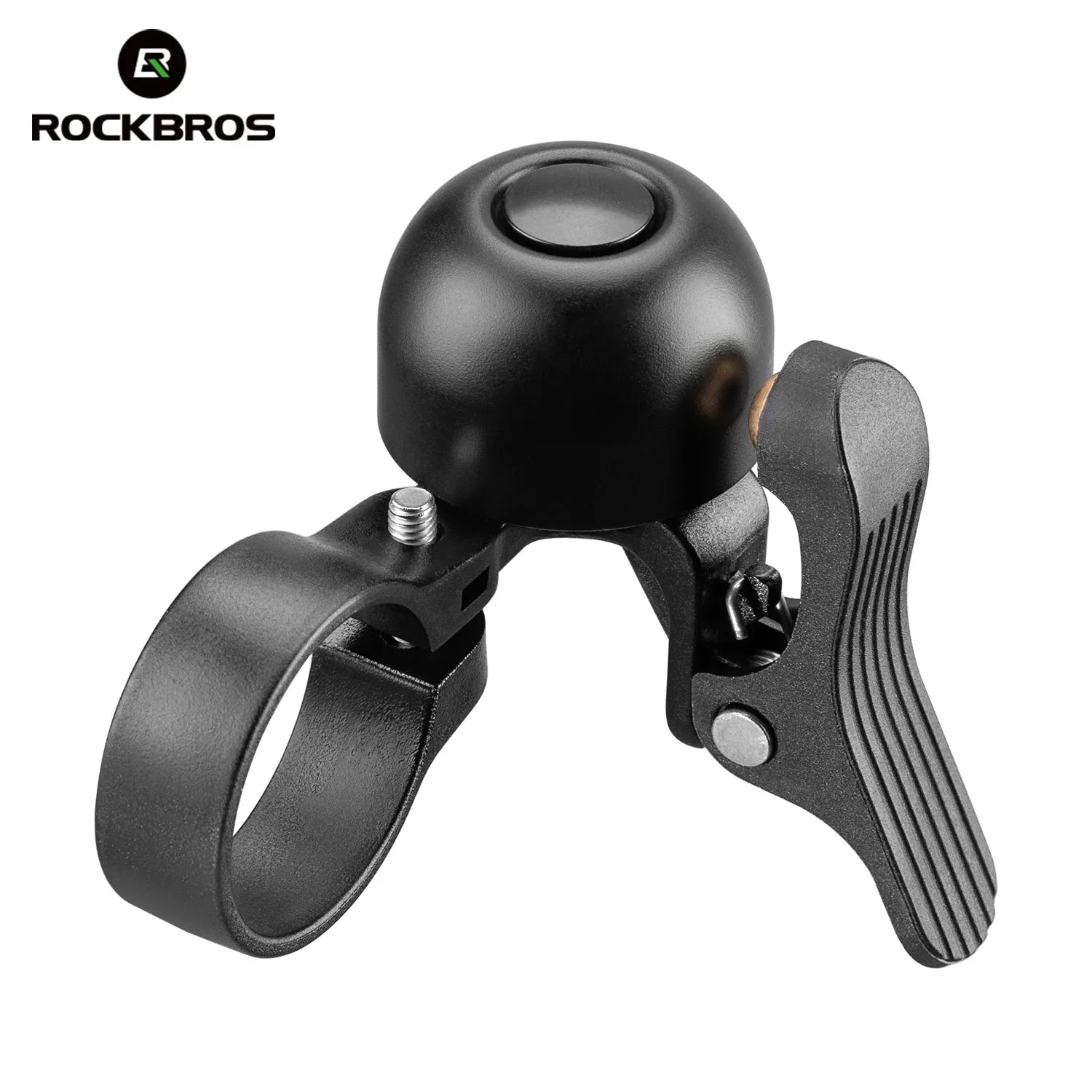 ROCKBROS Fahrradklingel-Hupe für Rennrad, Lenker, Radfahren, Kupferlegierung, Ring, klarer Klang, Warnung