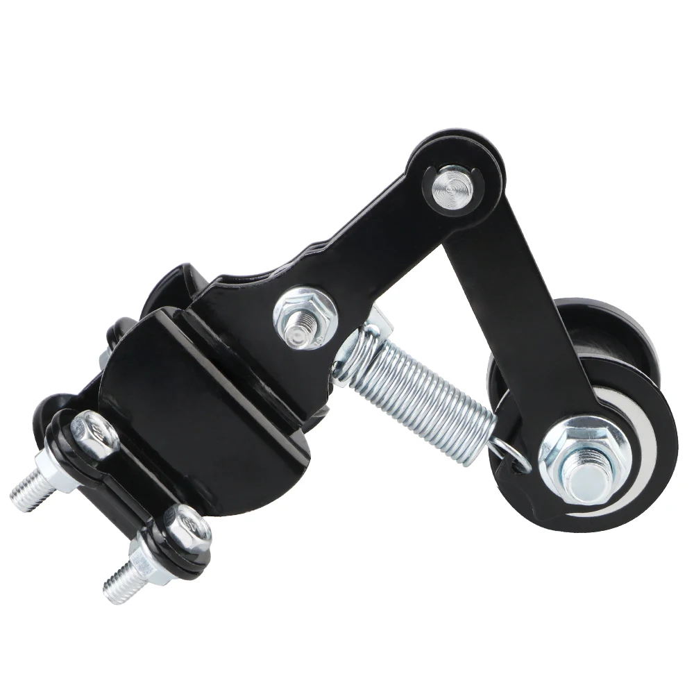 Kettenradteile Werkzeuge Universalführung mit Führungsrädern Fahrrad Motorrad Kettenspanner Spanner 4-Rad