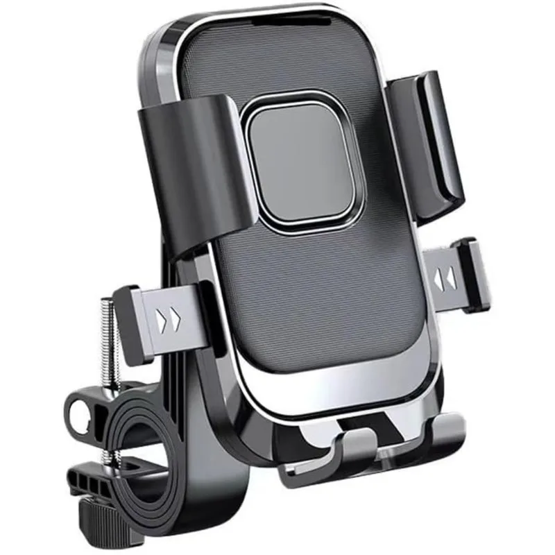 Fahrrad-Handyhalterung, Motorrad- und Fahrradlenker-Handyklemme, drehbarer Handyhalterungsadapter