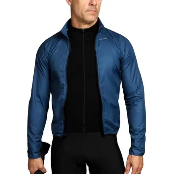 VOLER Radfahren, winddicht/wasserdicht, langärmelig, für Herren, Windschutz, Fahrrad-Regenjacke, leichte