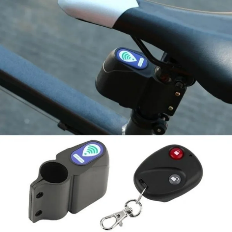 Fahrrad Alarm Lock Remote Cnotrol Anti-Diebstahl Fahrrad Alarm Alerter Super Laut Regendicht Einbrecher Alarm