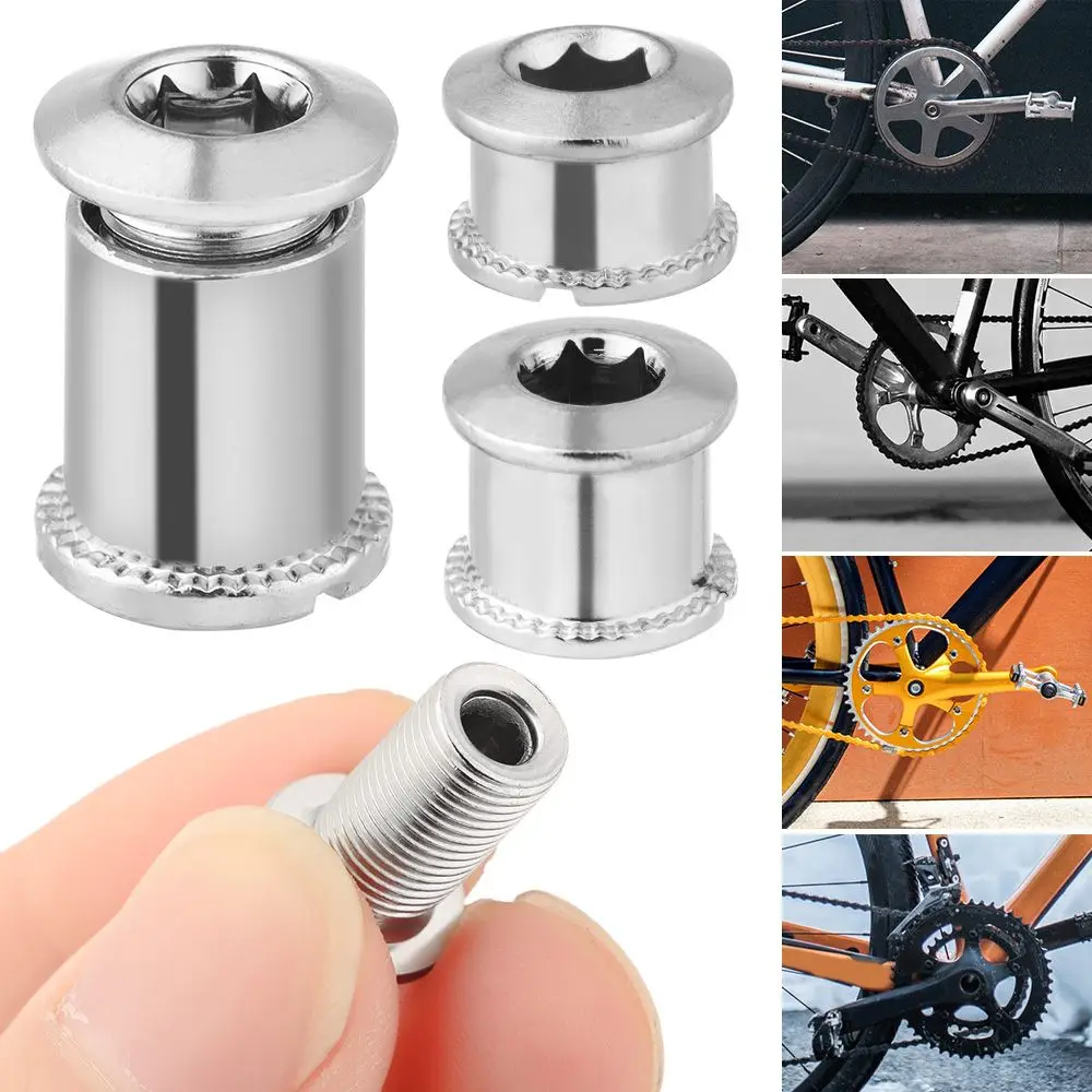 5 paar Zubehör Fahrrad Werkzeug Kurbel Fahrrad Kettenblatt Schrauben – Image 3