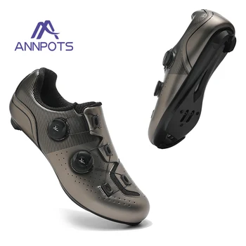 Professionelle Mtb Radfahren Schuhe Große Größe 37-48 Spd Männer Self-Locking Fahrrad Rennrad Schuhe Frauen