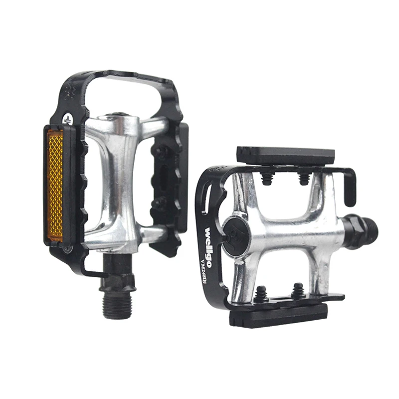 WELLGO M248 MTB-Pedale Aluminium Rennrad Rutschfeste Ultraleichte – Image 6