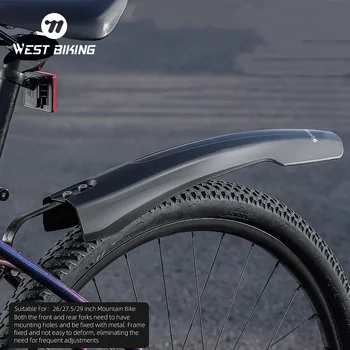 WEST RADFAHREN Fahrrad Kotflügel Splash Fender Schutz Set Mtb Fahrrad Hinten Vorne Kotflügel Radfahren Reiten