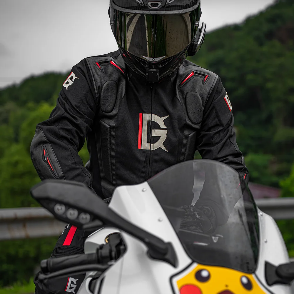 Motorrad Jacke Winter Kalt-proof Motorrad Racing Kleidung Moto – Image 6