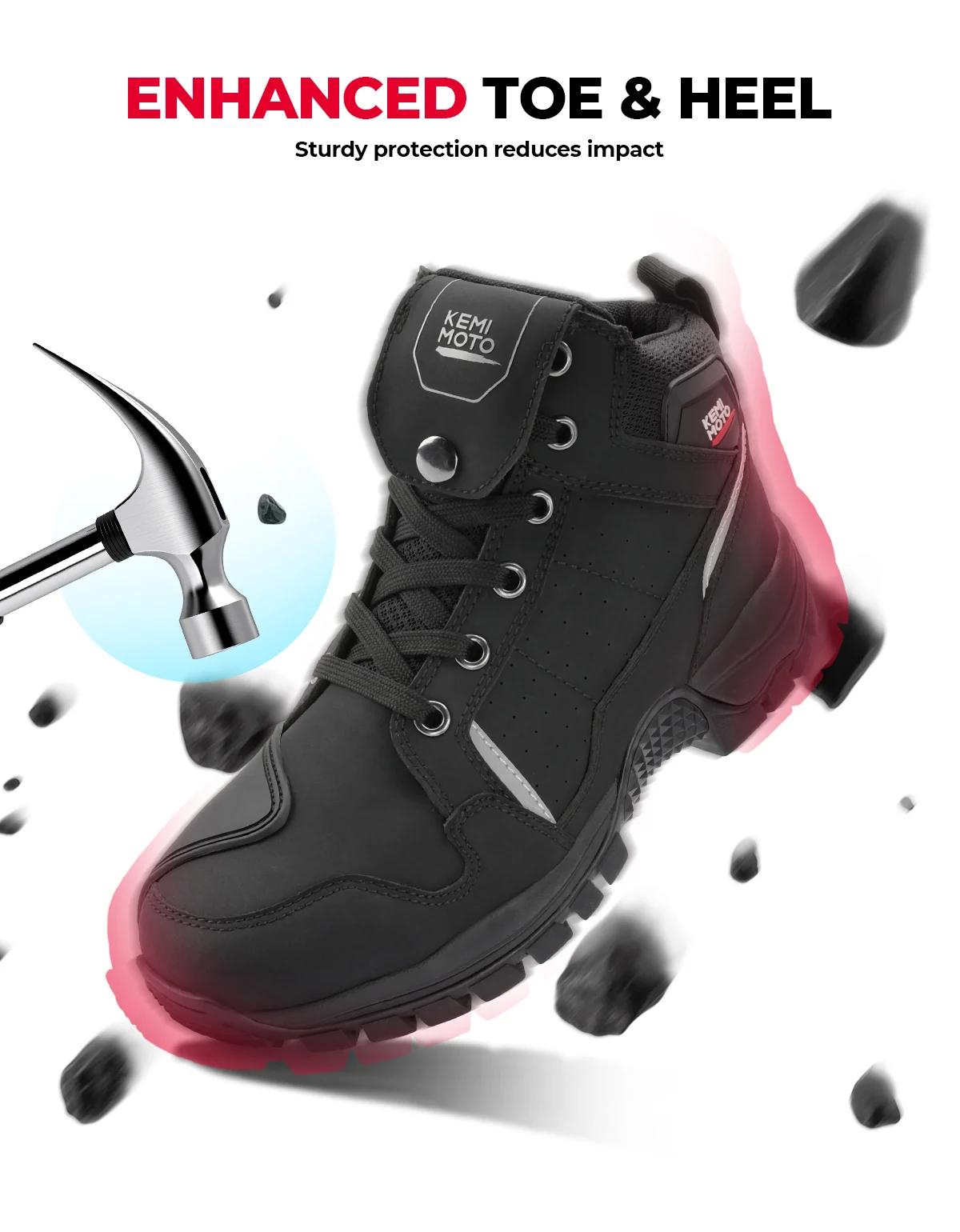 Wasserdichte Schuhe für Herren, Outdoor-Motorrad-Reitstiefel, weiches – Image 5