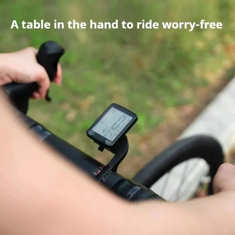 Kabelloser Fahrradcomputer mit Touchscreen, Fahrradtacho – Immagine 5