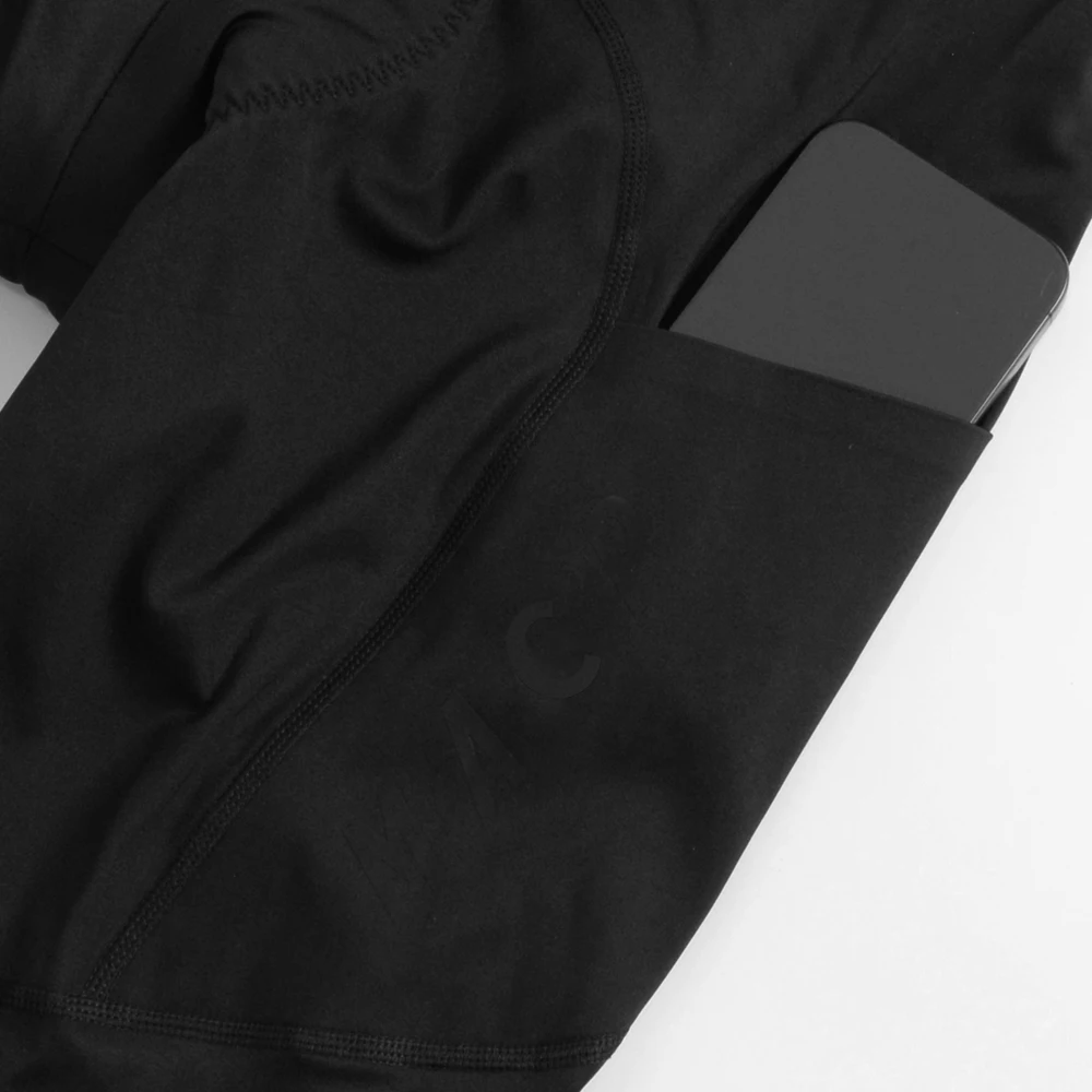 Herren-Radtrikot-Hose mit Trägern, 7-Stunden-Elastik-Interface-Polster – Image 4