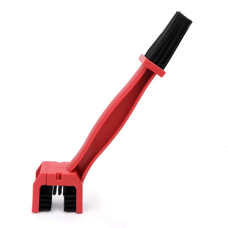 Motorrad Kettenbürstenreiniger Kunststoff Fahrrad Moto Pinsel Radfahren Clean Chain Cleaner Outdoor Scrubber