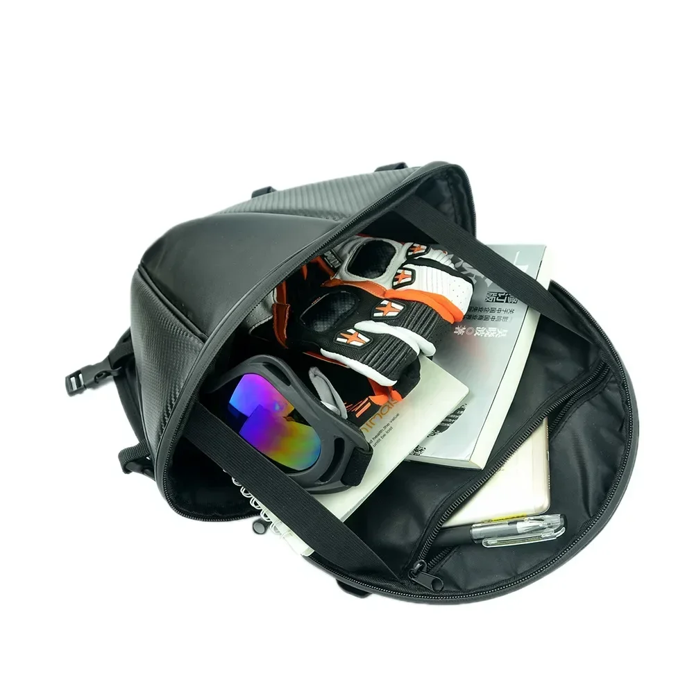 Wasserdichte Motorrad Hecktasche Sport Gepäck Sattel Reiten Hinten – Bild 3
