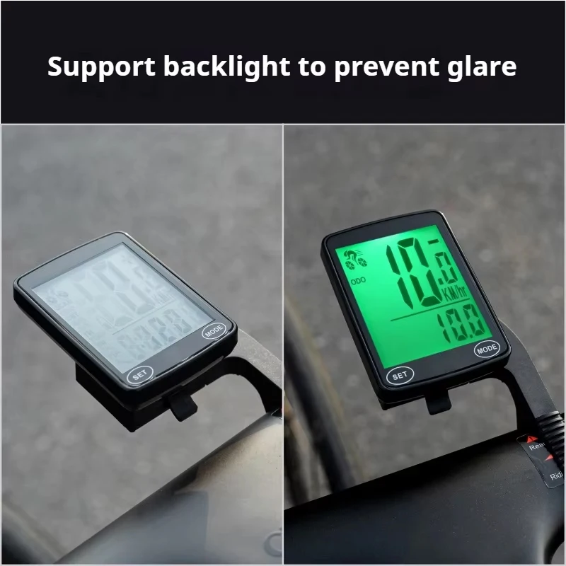 Drahtlose Fahrrad Computer Touchscreen Fahrrad Computer Mountainbike – Immagine 6