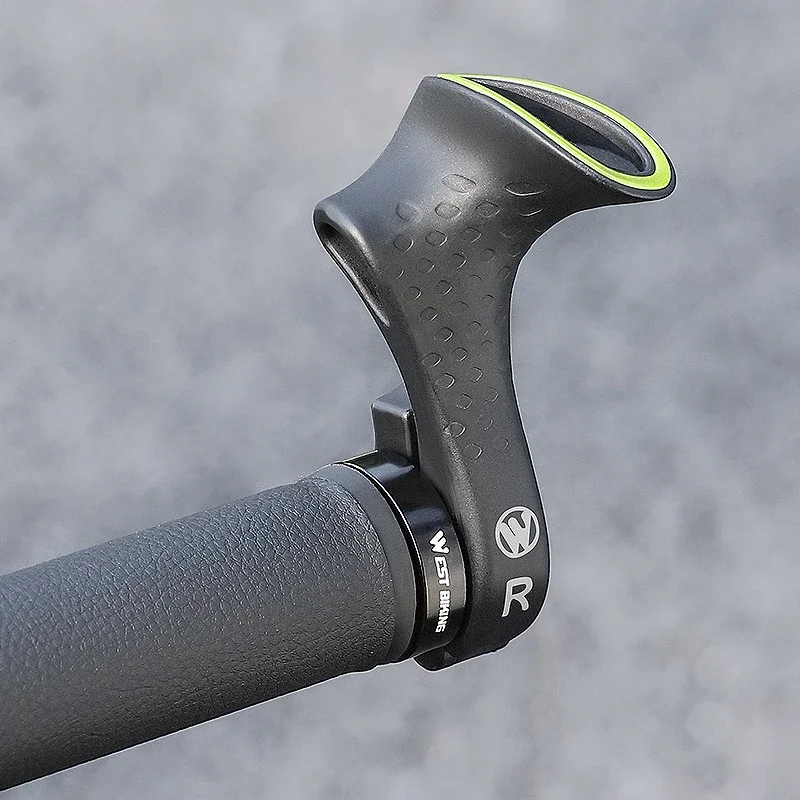 1 Paar leichte, ergonomische Lenkerendkappen für Mountainbikes – Image 4