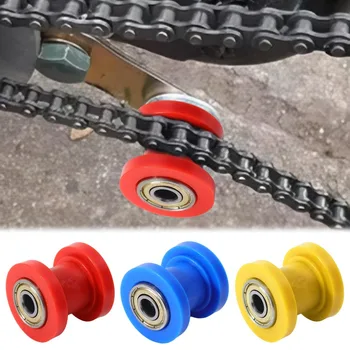 Motorchain Kettenführungsrolle 8/10 mm Reduzieren Sie Kettengeräusche Antriebskettenspanner Antriebsketten
