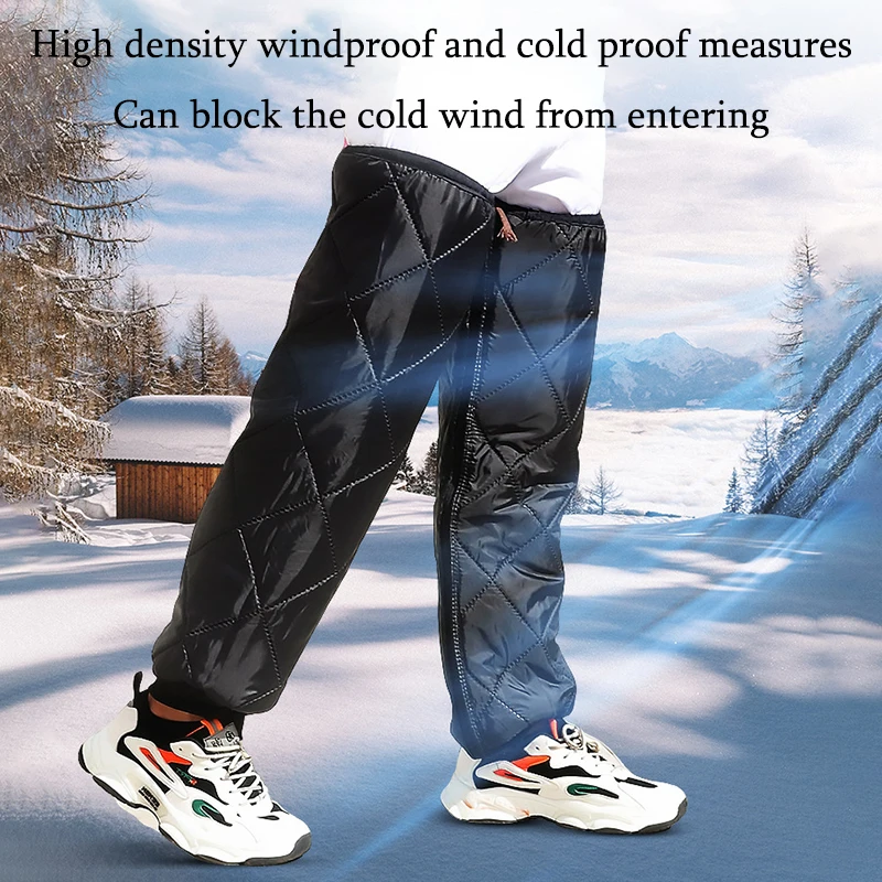Winter Motorrad Knie Brace Wraps Pads Schutz Beinlinge Fahrrad – Bild 6