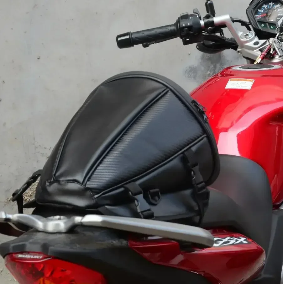 Wasserdichte Motorrad Hecktasche Sport Gepäck Sattel Reiten Hinten – Bild 2