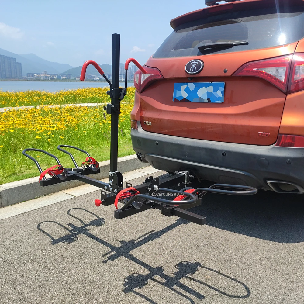 Fahrradträger mit Anhängerkupplung - einfach zu installierender – Immagine 3