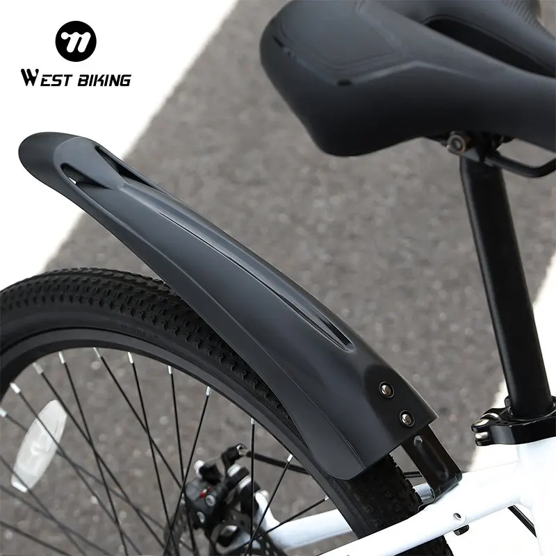 WEST BIKING Mountainbike-Schutzblech-Set, Spritzschutz vorne und hinten für 20/22/24 Zoll, Hochbelastbares