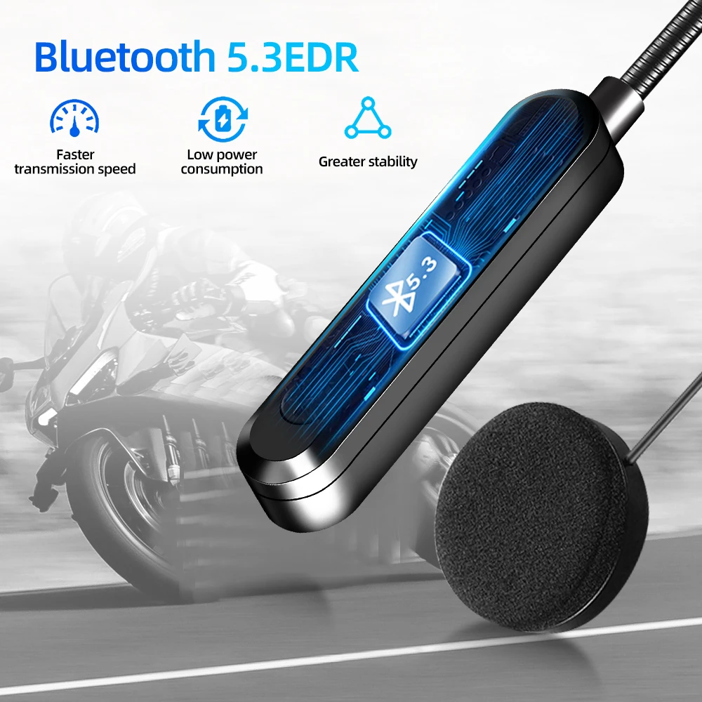 Motorrad Helm Headset Bluetooth 5,3 Drahtlose Freisprecheinrichtung – Bild 5