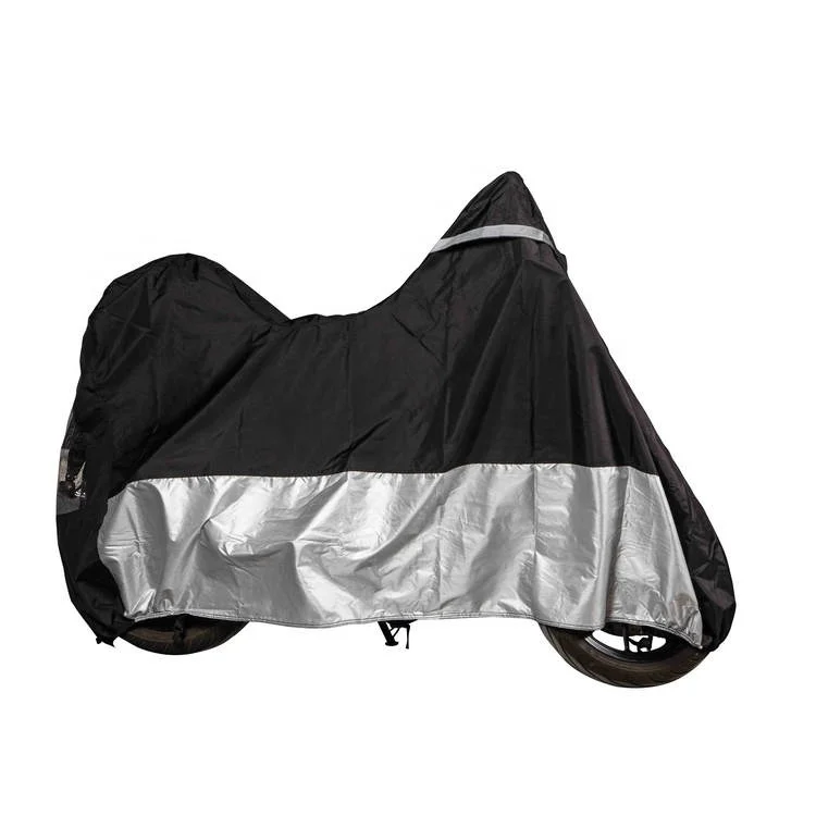 Wasserdichte Outdoor-Motorrad-Regenabdeckung UV-Beständiges Polyester-Oxford mit Kunststoffrahmen