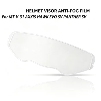Helmvisier Anti-Beschlag Motorradhelm-Zubehör für MT-V-31 AXXIS HAWK EVO SV PANTHER SV Visierfolie