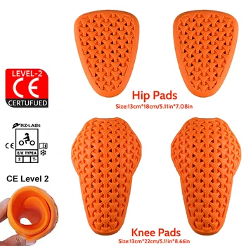 CE-Niveau 2-zertifizierte Motorradhose, Jeans, Schutzausrüstung, Knie- und Hüftschutz, Motorradfahren