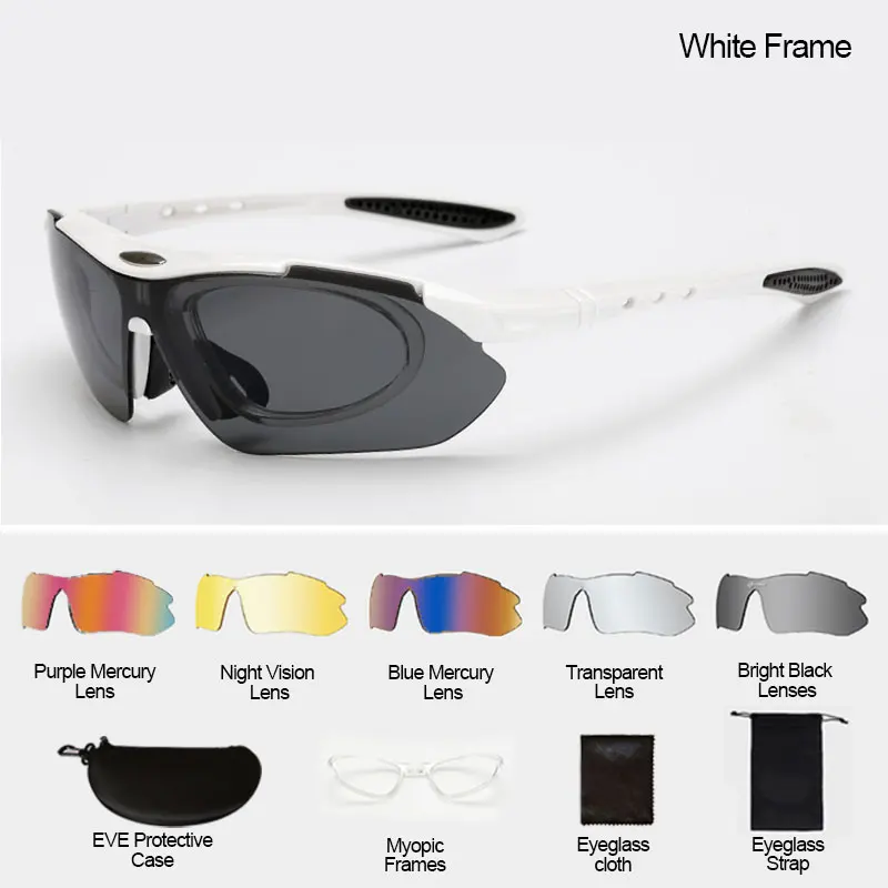 Radfahren Sonnenbrille Sport Männer Gläser Straße Fahrrad Brille Mountainbike Reiten Schutz Brille Brillen