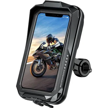 Wasserdichte Fahrrad Handy hülle Universal Motorrad Lenker Telefon halter Ständer Motorrad Roller Handy