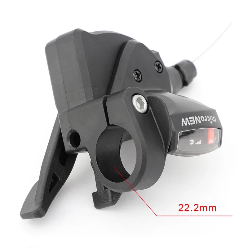 Mikron ew Fahrrad Umwerfer 3x7 3x8 3x9 3x10 3x11 Geschwindigkeit MTB – Immagine 5