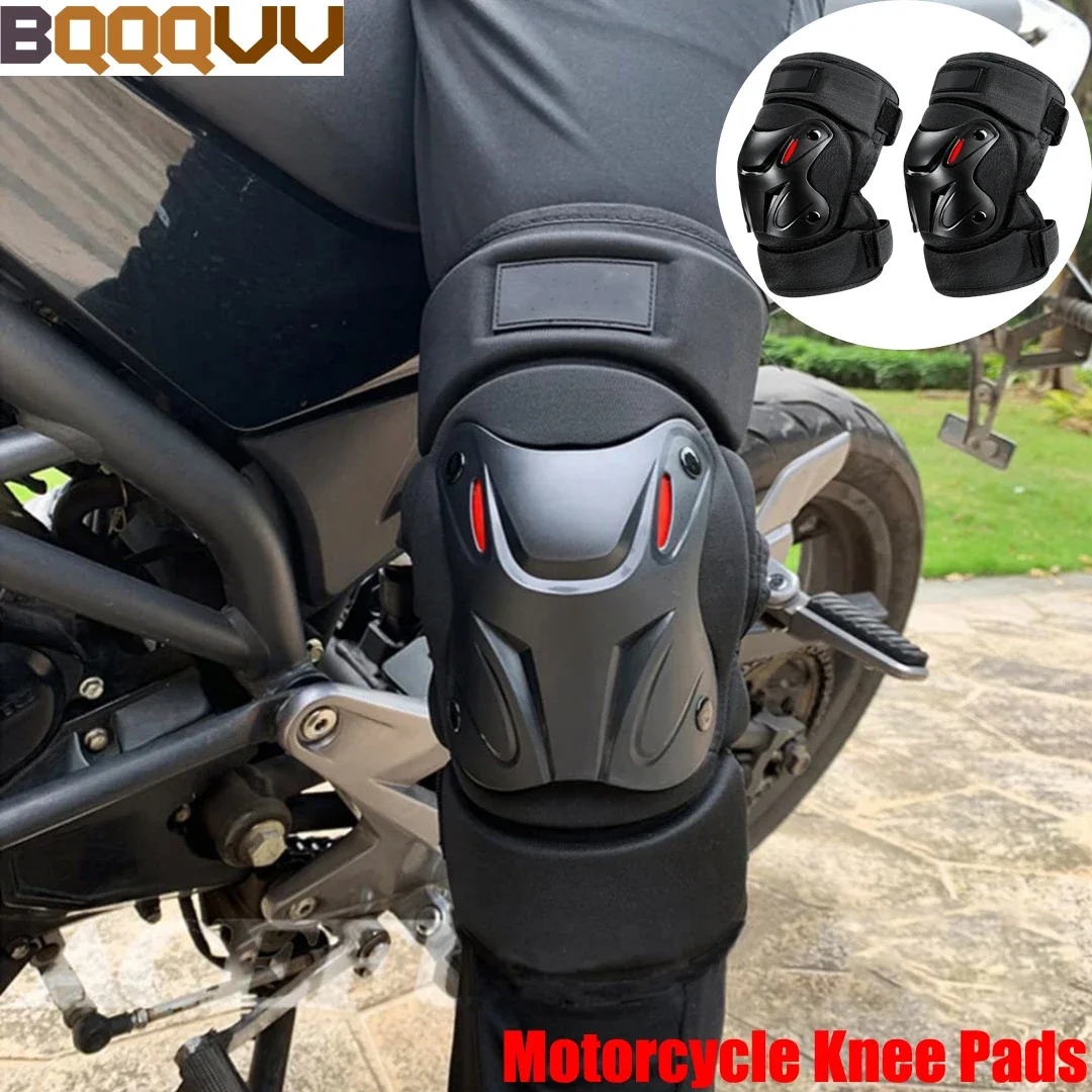 1 Paar Motorrad-Knieschützer, Motorrad-Schutzausrüstung, Knieschützer, Offroad, Motorrad-Ellbogenschützer