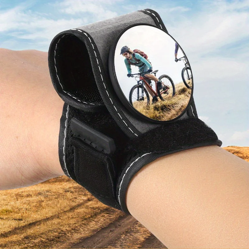 Fahrradspiegel Fahrrad Handgelenkspiegel Rückspiegel Armband Motorrad – Bild 6