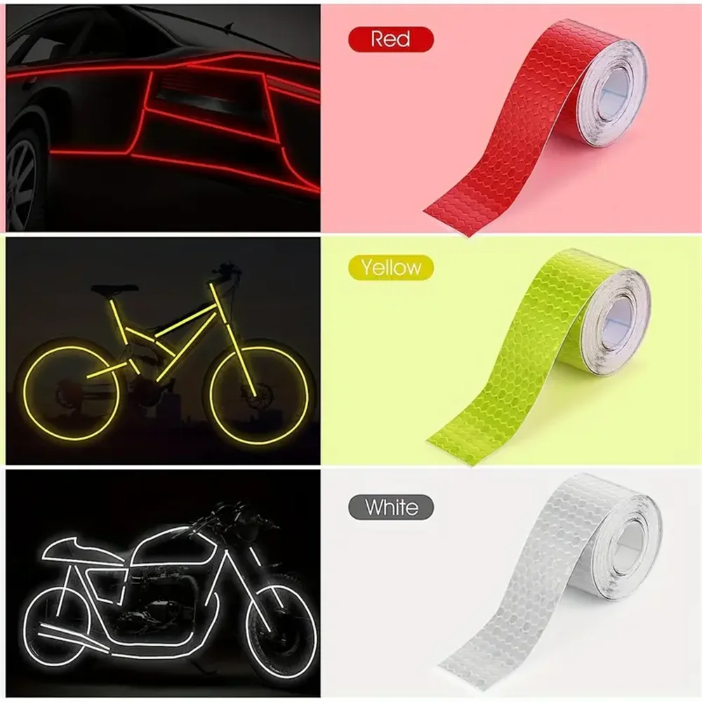 Fahrrad reflektierende Aufkleber 5cm * 1m reflektieren des Klebeband – Bild 6
